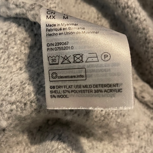 Womens Divided Sweater - Picture 2 of 3